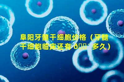 阜阳牙髓干细胞价格（牙髓干细胞临床还有 🐴 多久）